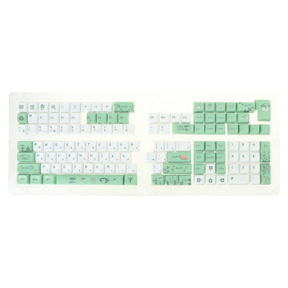 Yammee Frogs Themed Russian Keycap for 75/87/98/104/108 Mechanical Keyboards XDA OEM