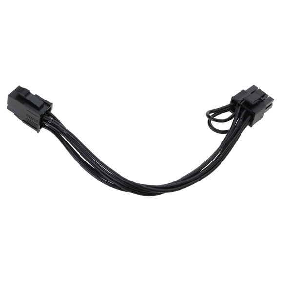 Yammee GPU Video Card Power Cable Extension PCIe 6Pin Male to 8Pin Female Connectors Cable
