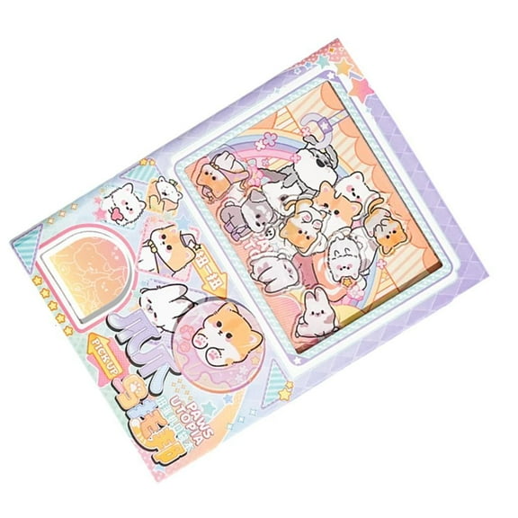 Yammee Gachapon Inspired Notebook 160 Pages Cartoon Notepads Small Planner For Student