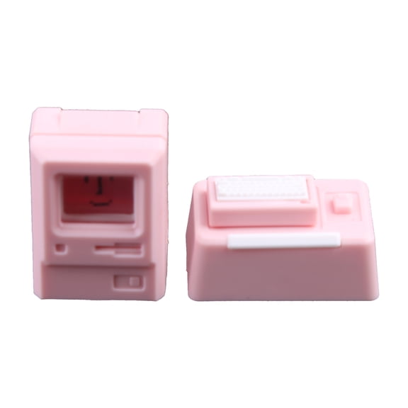 Yammee Gaming Keyboard DIY Decoration Keycap Macintosh for Key Replaceble Display ESC +