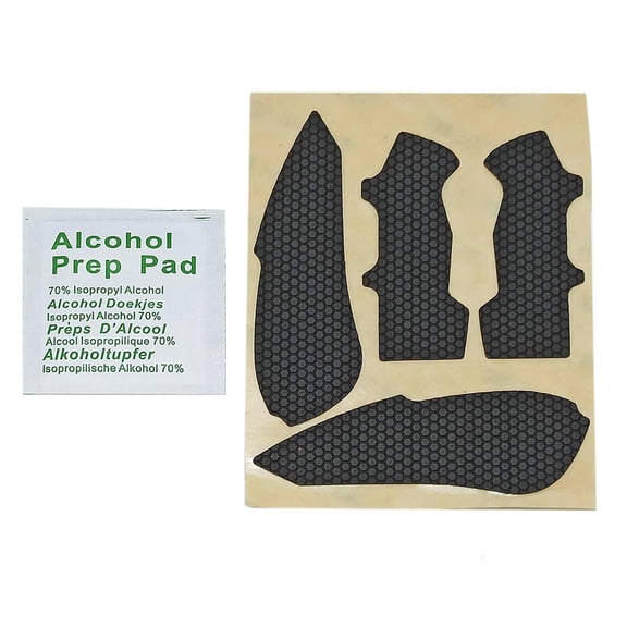Yammee Gaming Mouse Anti-Slip Grip Tape Sweat Resistant Tape Pads Mouse Side Moisture Wicking Stickers Side Grips