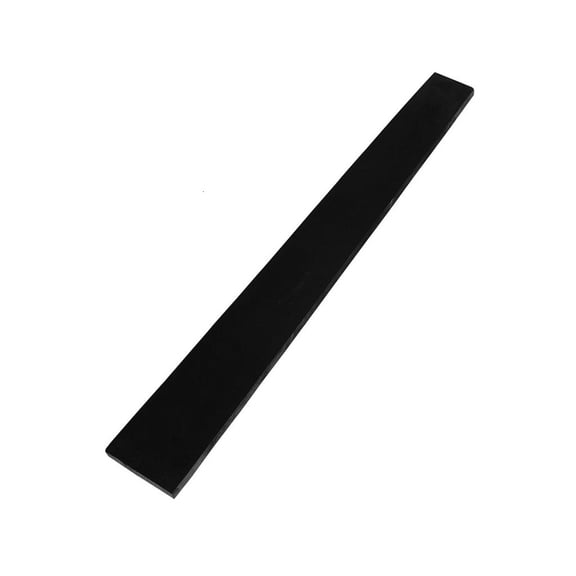 Yammee Guitar Fretboard Unslotted Blank Ebony Fretboard Musical Instrument Accessories
