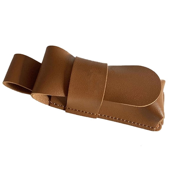 Yammee Harmonica Leather Case Harmonica Storage Carrying Pouch Single Harmonica Container Musician Instrument Accessories