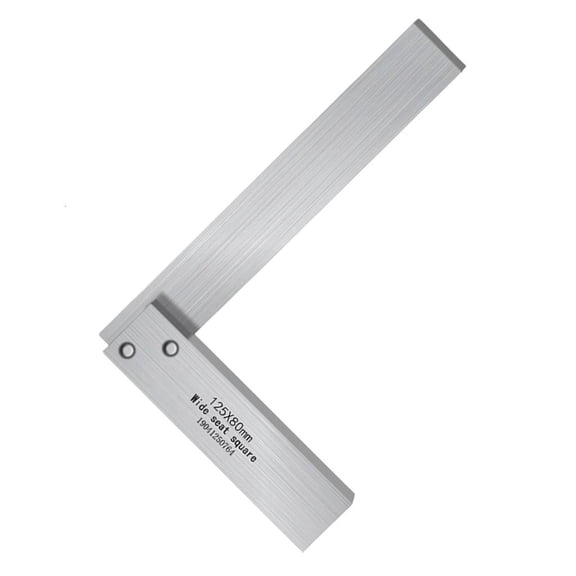 Yammee Heavy Duty 90 Degree Carbon Steel Angles Rulers Carpenter Square Multiple size for option for Professional Woodworking