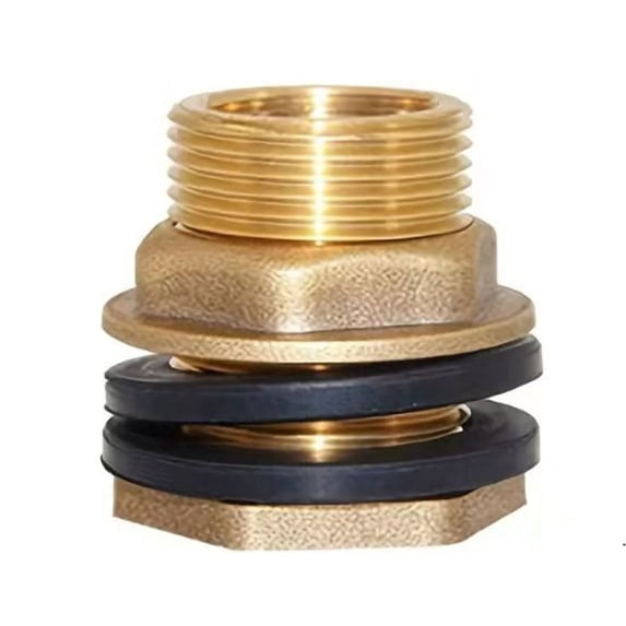 Yammee Heavy Duty Brass Fittings Hose Threaded Connectors for Water ...