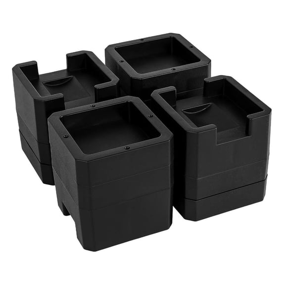 Yammee Heavy Duty Leg Risers for Table Sofa Couch Multifunctional Easy Installation