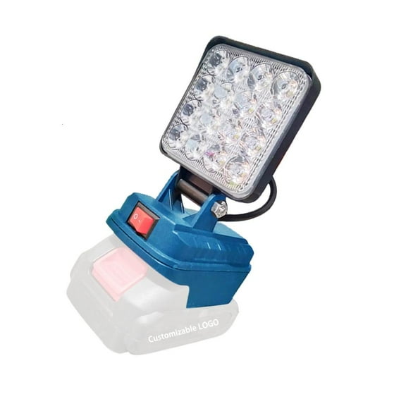 Yammee Heavy dutys 14.4-20V Tool Battery LED Work Light USB Charging Ergonomic Foldable