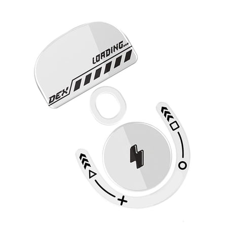 Yammee High Adhesion Tempered Glass Mouse Pads For GPW4 GPROX SUPERLIGHT 2 DEX Glides