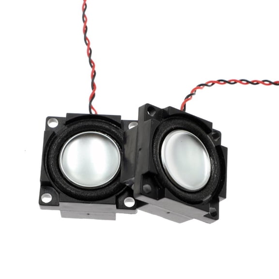 Yammee High Performances 28mm Square Speakers Metal Loudspeaker for Sound Enthusiasts