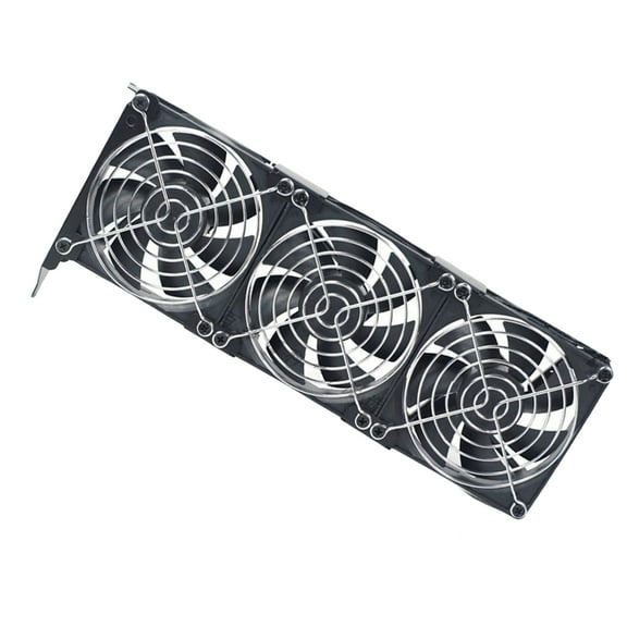 Yammee High Performances PCI Slot Graphics Card Fan VGA Coolers with 90mm/80mm Cooling Fan for Improved Temperature Control