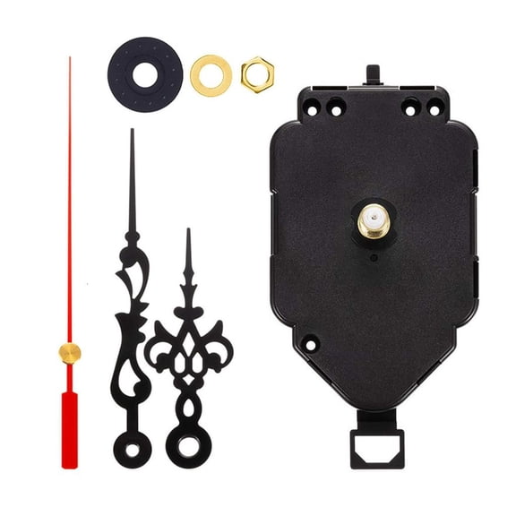 Yammee Home Decors Pendulum Clock Movement Mechanism with Multiple Hand Set Included