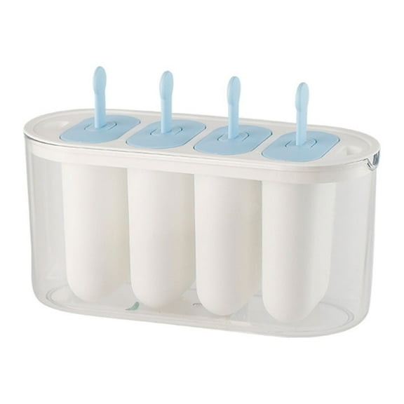 Yammee Homemade Popsicles Mold for Kid Cute Mountain Shape with Drip-Guards Holder