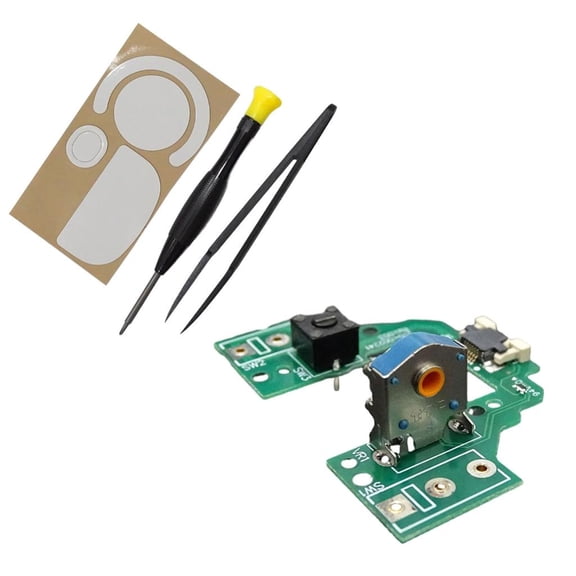 Yammee Hot Swap External Button Module Microswitch Button Key Board for GProX Superlight Mouse, Tools, Feet Pad