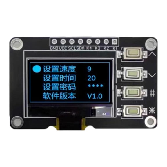 Yammee Industrial 0.96inch OLEDs Display 128x64 Pixels Size Extended Battery Compatibility