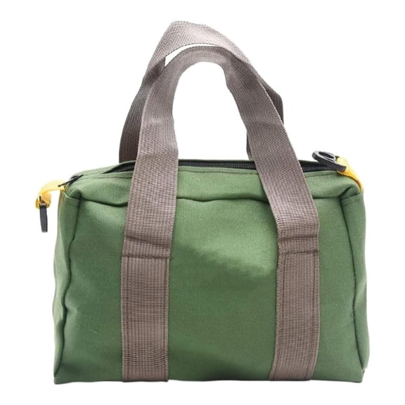 Yammee Industrial Canvas Tool Carriers Oversized Opening Reinforced Design For Organizing Hardware Automotive Supply
