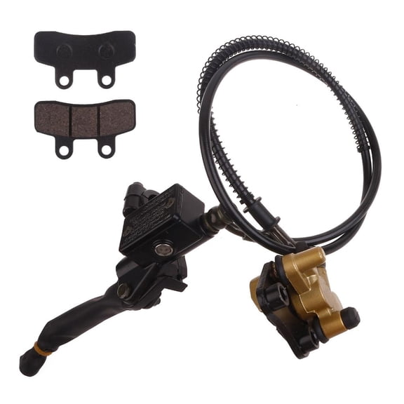 Yammee Industrial Grade Front Disc Brake MastersCylinder Caliper Assembly for Chinese 50cc 70cc 90cc SSR 110cc 125cc Dirt Bikes