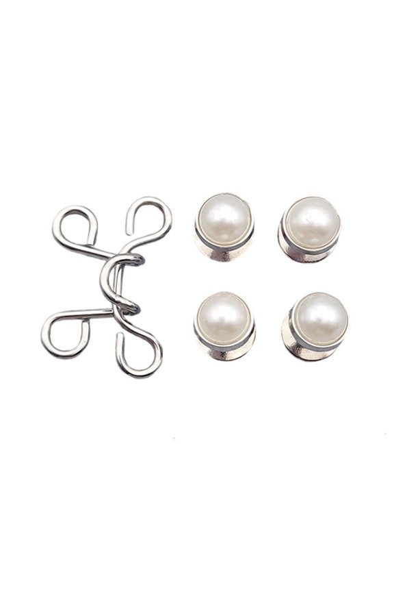 Yammee Jeans Button Pins Metal Waist Buckles Pants Clips Trousers Waist Tightener