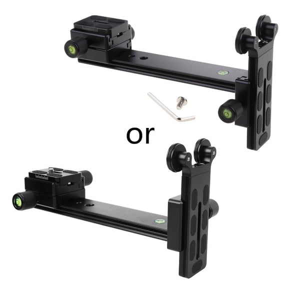 Yammee L-200 Telephoto Lens Support Bracket Long-Focus Holder with 1/4&3/8 Screw Thread