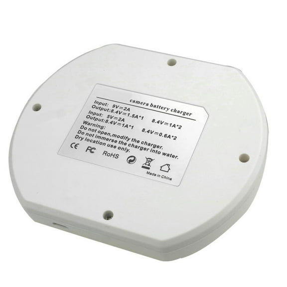 Yammee LCD USB Double Battery Charging Station for Arlo Pro/Arlo Pro 2 Wireless Home Security Camera System Batteries Charger