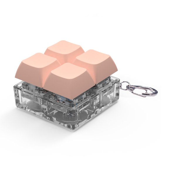 Yammee LED Keychain Pendant for Mechanical Keyboard Switches Testing Tension Release