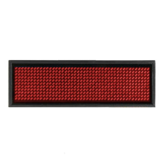 Yammee LED Name Tag Rechargeable Wireless LED Name Badge Reusable Price Tag Digital Sign for Restaurant Shop Exhibition Hotel
