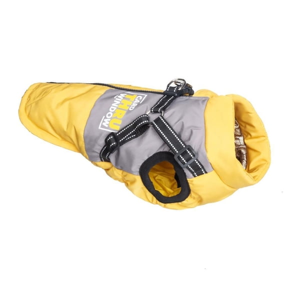 Yammee Large Dog Winter Cotton Coat Windproof Insulated Jackets for Outdoor Activity