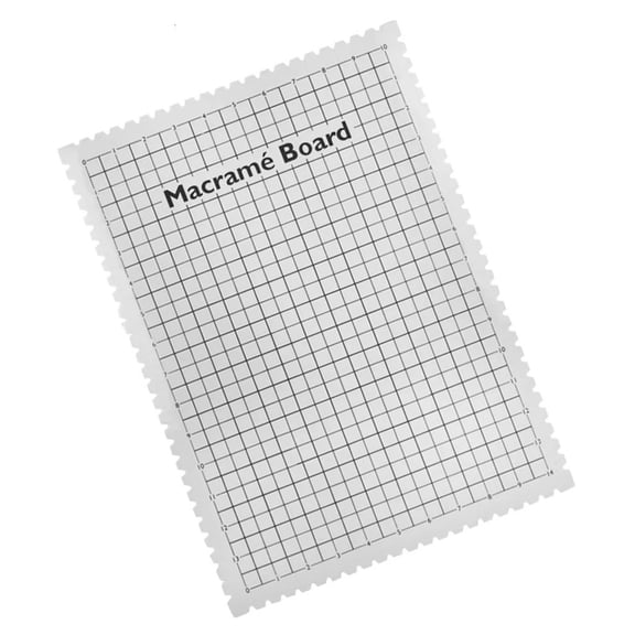 Multifunctional Macrames Project Board Large Macrames Board 39x29x5cm Braiding Board for Bracelets Decorative Knotting