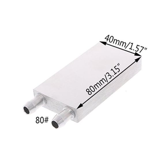 Yammee Latest Water Cooling Block Aluminum Heat Sink For Computer CPU Radiator 40x120mm