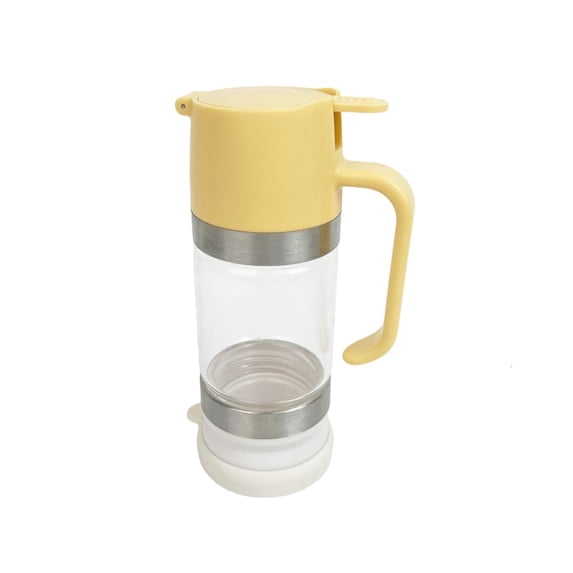 Yammee Leak Proof Honeys Dispenser for Cafes and Restaurants Glass Syrup Container Jar Multipurpose Honeys Bottle with Handle