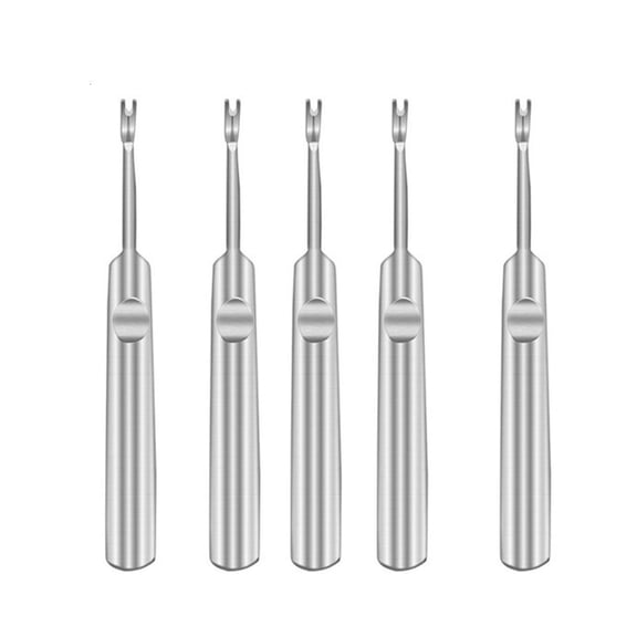 Yammee Leather Edging Tool Set Stainless Leather Beveler, Leather Edger Skiving Tool for Leather DIY Leather Crafting Making