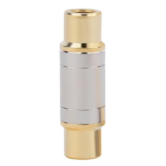Yammee Lightweight Gold-Plated Female to Female Converter Straight Head Video Coupler Adapter Connector