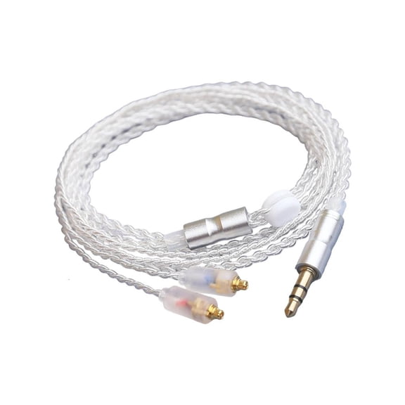 Yammee Lightweight MMCX Audios Cable Including 3.5mm Jacks Design for Easy Carrying During Commute and Daily Adventure