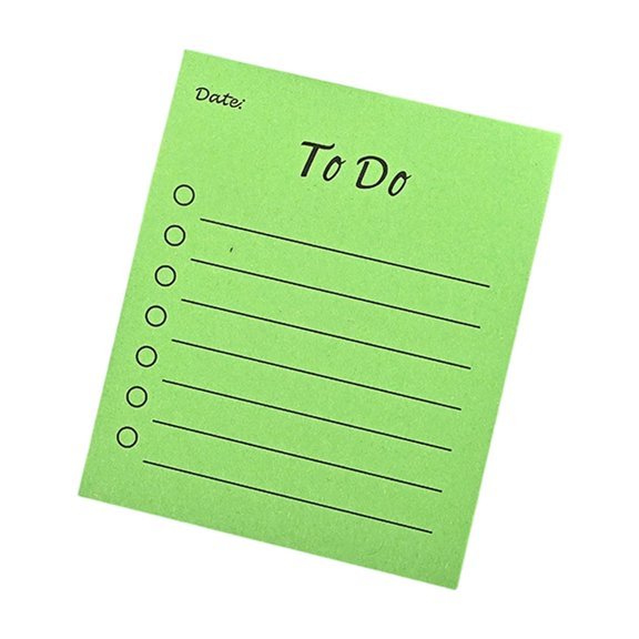 Practical Stickier Note Simple Stickier Pad Lined Writing Pad Paper Pad Lovely Memos Pad for Workers