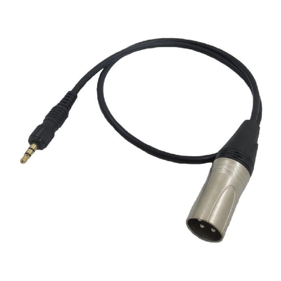 Yammee Locking 3.5mm TRS XLR Balanced Cable For UWP-V1 UWP-D11 UWP-D21 Wireless Output Microphone Audio Receiver