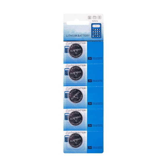 Yammee Long Last CR2032 Lithium Coin Batteries Reliable For Everyday Use Solid Design