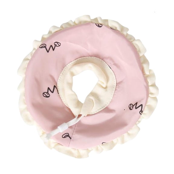 Yammee Lovely Hamster Collar Adjustable Comfort for Protection Collar for Rabbit Gerbil Ferret Elizabethan Squirrel Small Anima