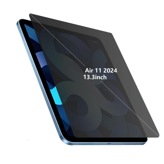 Yammee Magnetic Installation Privacy Film For Air 11 2024 Glass Screen With Full Coverage