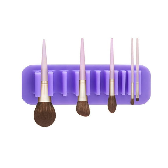 Yammee Makeup Brush Organizer Rack Non-punching Brush Drying Rack Cosmetic Brush Holder