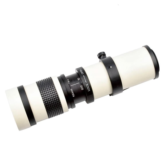 Yammee Manual Focusing Zoom Telephoto Lens Telescopes for T Mount for D3400 Digital Cam