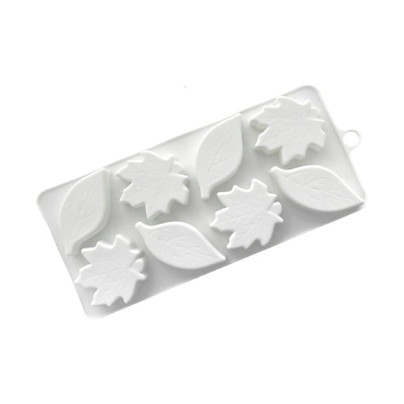 Yammee Maple Leaf Shape Silicone Molds Making Mousses Cake Molds Decorating Baking Tool for Making Chocolate Fondant Dessert