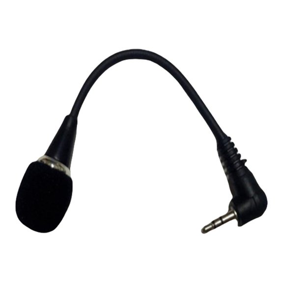 Yammee Metal Computer Microphone Double Channel Auditory Input For Online Meeting Podcast Gaming 3.5mm Port Wide Compatibility