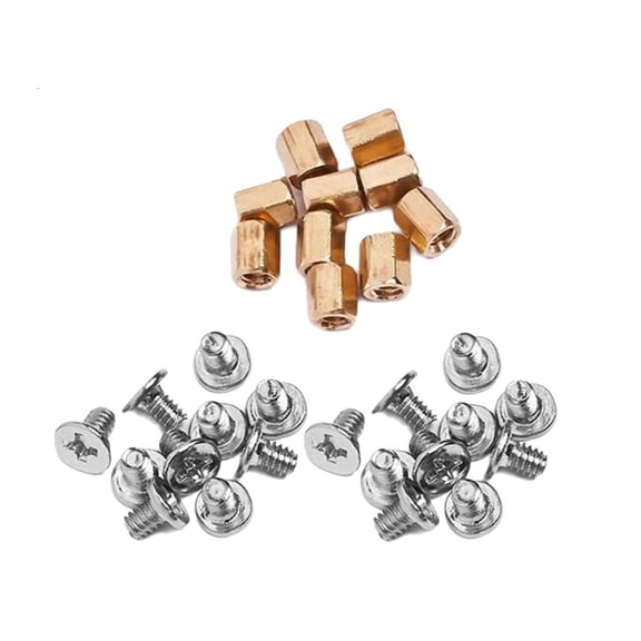 Yammee Metal Mounting Screws Studs Easy Installation Keyboard Hardware Accessories