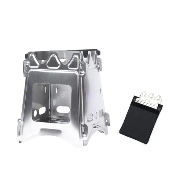 Yammee Metal Wood Burning Stove Cooking Burners Backpacking Furnaces Outdoor Cookware