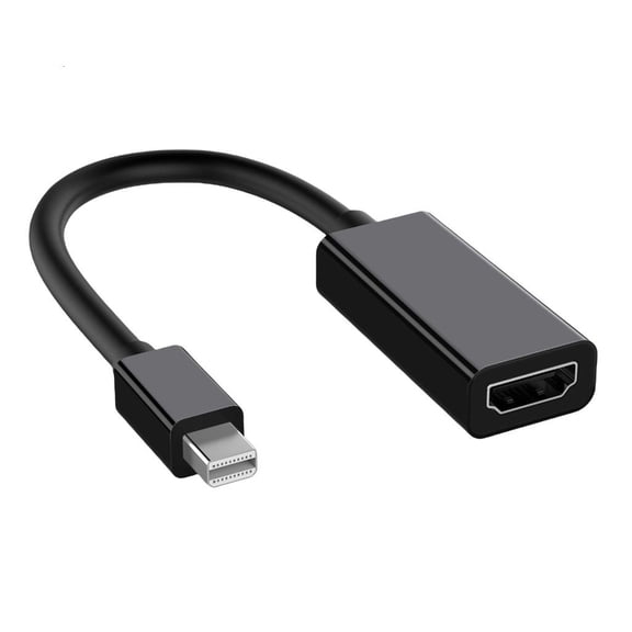 Yammee Mini DP Male To Hdmis Female Converters Cable Supports 1080P Resolution Plugs And Play Videos Syncing for Projectors