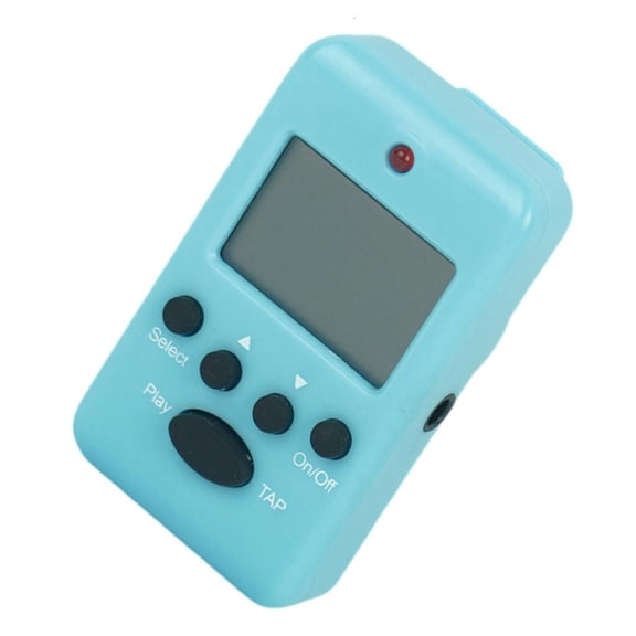 Yammee Mini Electronic Metronome Instrument Digital Beat Tempos Metronome Multifunction