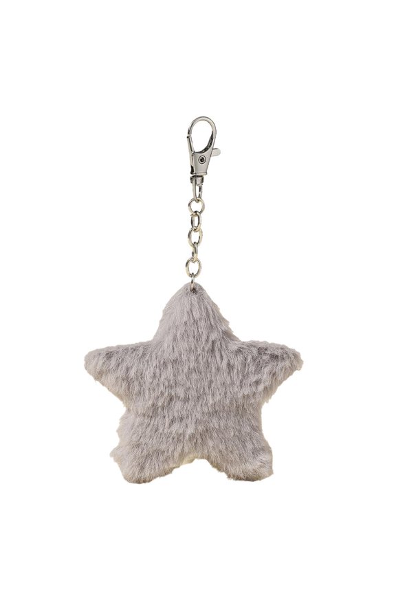 Yammee Mini Plush Five-pointed Star Keychain Hanging Ornament Backpack Handbag Charm