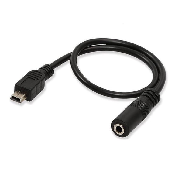 Yammee Mini USB To Female 3.5mm Auditory Connection Cable For External Microphone Cord