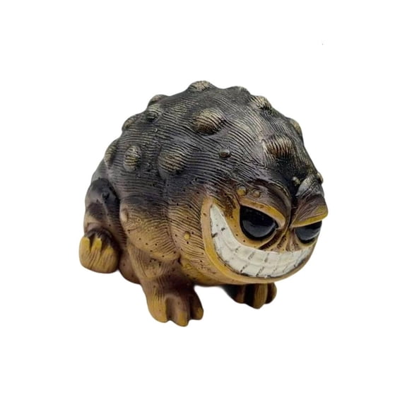 Yammee Miniature Rain Frogs Sculpture Artistic Resins Design Home Garden Decors Gift