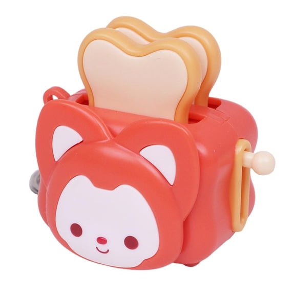 Yammee Miniature Working Toaster Keychain Pendant Detailed Design Fashion Daily Carry