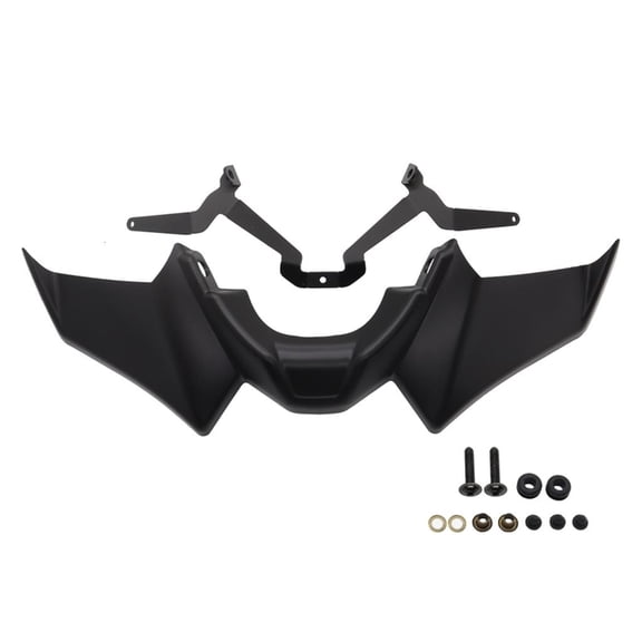 Yammee Motorbike Accessories Sport Downforce Naked Front Spoilers Aerodynamic Wing Deflector for MT-07 Replace Fairing